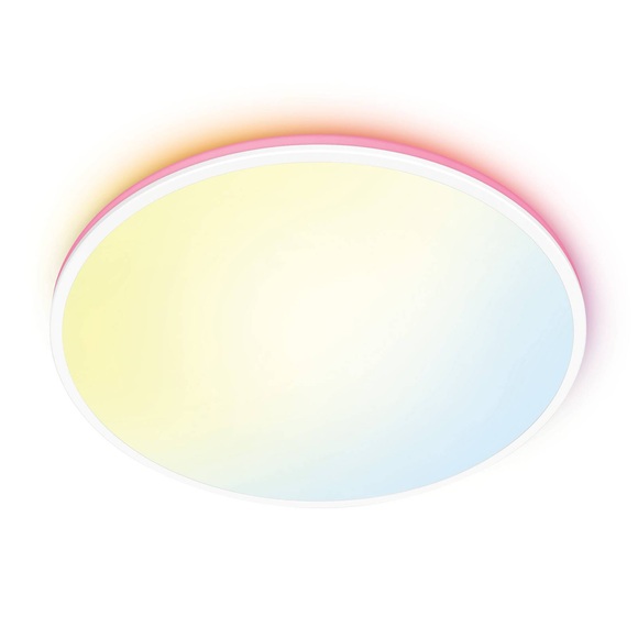 WiZ Rune WiZ Ceiling 21W W 27-65K TW RGB 8719514554276 LED-Deckenleuchte 21 W Warmweiß bis Kaltweiß Weiß