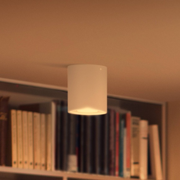 Philips Lighting Hue LED Decken- und Wandleuchte Pillar GU10 5 W
