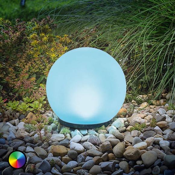 3er-Set LED-Solarball mit Farbwechselfunktion