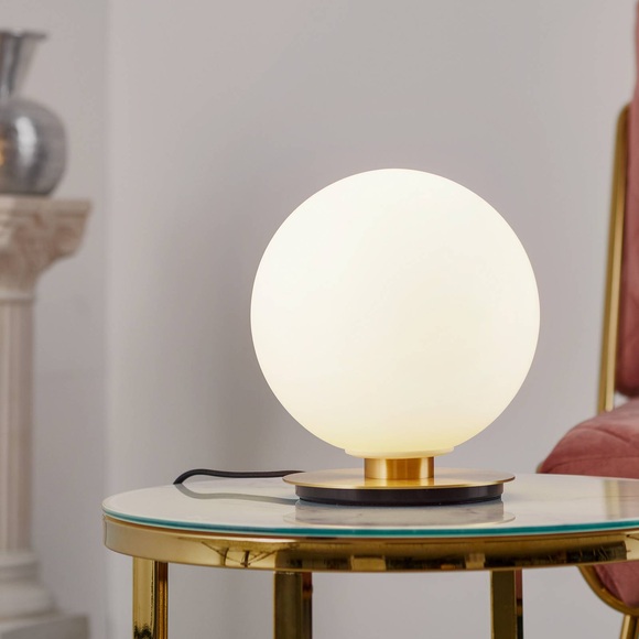 Menu TR Bulb Tischlampe 22cm Messing/opal matt