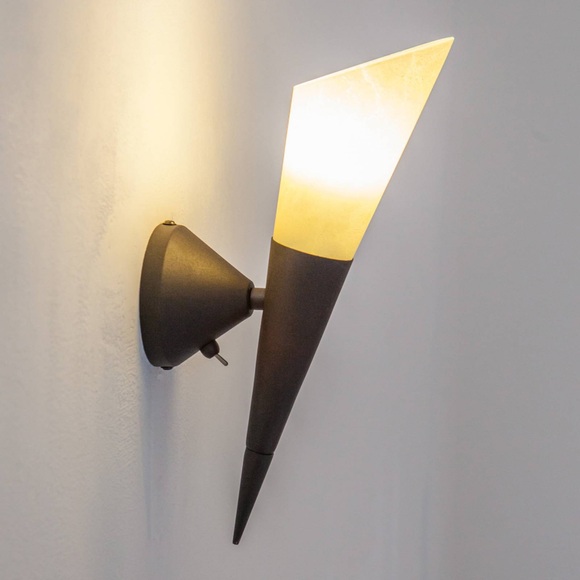 Wandleuchte Alva mit E14-LED-Lampe