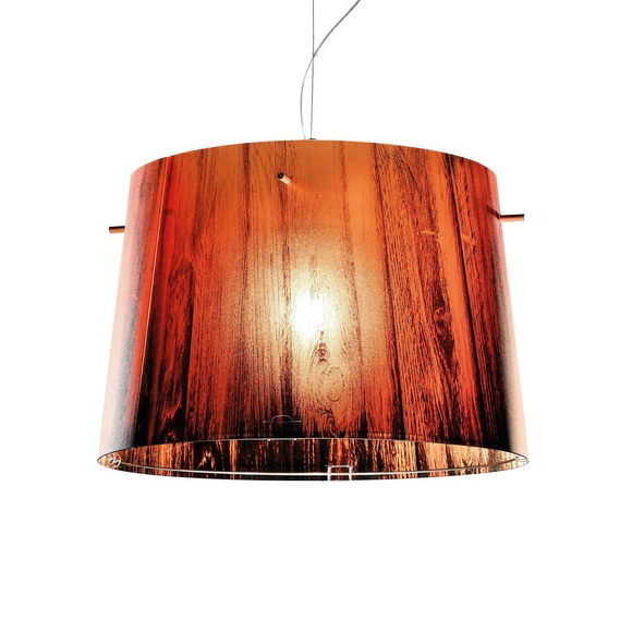 Slamp Woody - Farbverlauf-Hängeleuchte, orange