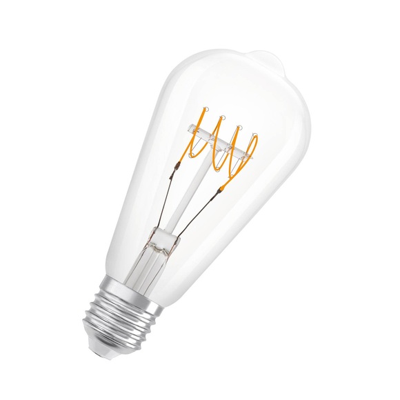 OSRAM Classic LED-Rustika E27 4,8W 827 klar dimm
