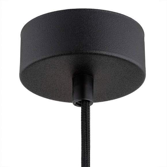 Hängeleuchte Orte, Ø 28cm, einflammig, schwarz