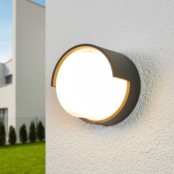 BEGA - stoßfeste LED-Außenwandleuchte Helge IP65