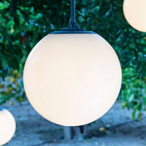 Norai battery grey Outdoor-Pendelleuchte Newgarden