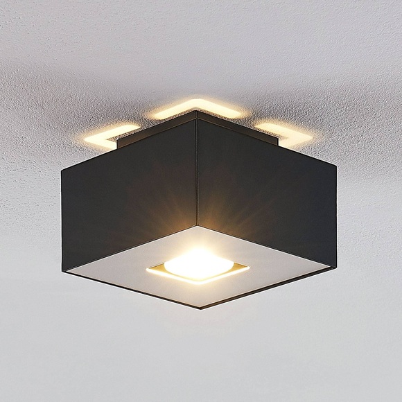 Lindby Kasi Deckenleuchte, einflammig, 14 x 14 cm