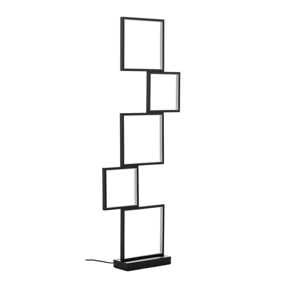 LED-Stehleuchte Sorrento, schwarz matt