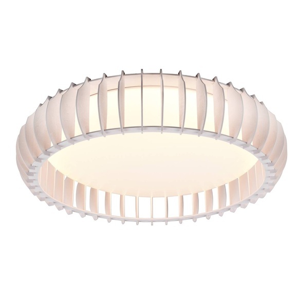 LED-Deckenleuchte Monte, CCT, Ø 60 cm, weiß