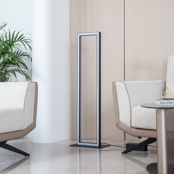 Lucande Tjado LED-Stehleuchte Kunststoff Metall