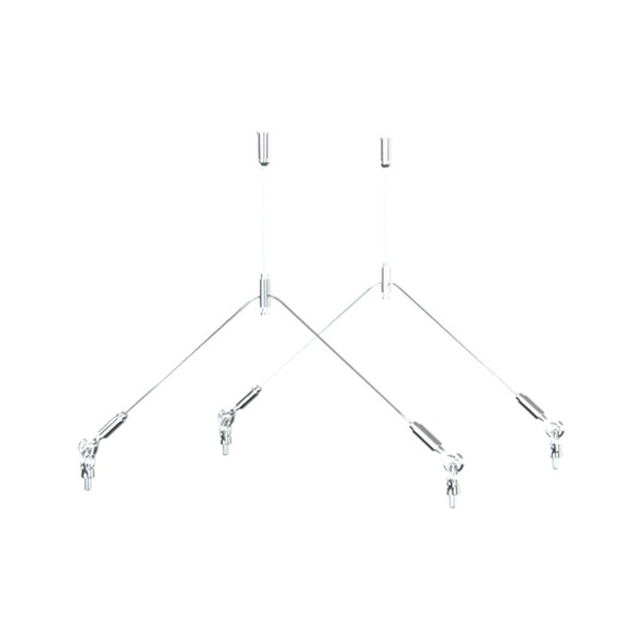 Abhänge-Set f. LED-Strahler CORE 3.0 PRIMELine