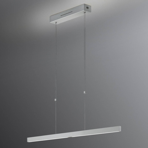 LED-Hängelampe Pia Gestensensor nickel matt 68 cm