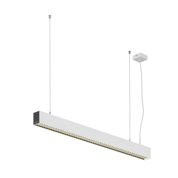 Arcchio Thores LED-Büro-Hängelampe, 113 cm weiß