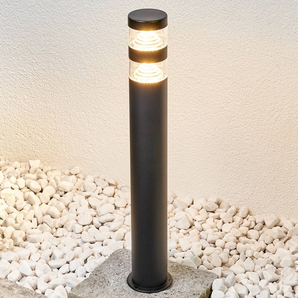 Wegeleuchte Lanea aus Edelstahl mit LEDs
