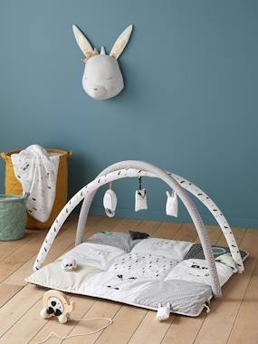 Activity-Decke mit Spielbogen BLACK&PLAY weiss