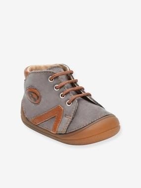 Schnürboots für Baby Jungen B1 BABYBOTTE® grau
