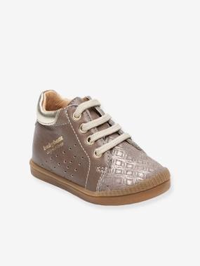 Baby Mädchen Sneakers Fasty BABYBOTTE® taupe