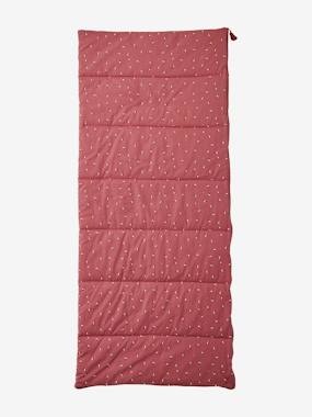 Mädchen-Schlafsack Blumen rosa bedruckt