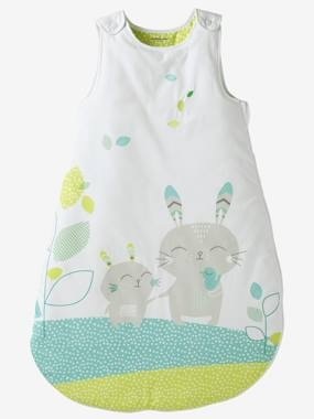 Schlafsack Rêve Nordik weiss bedruckt