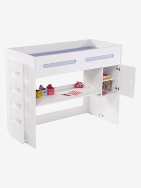 Schreibtisch mit Regal für Hochbett Combibed weiss