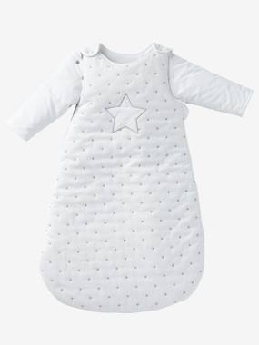 Schlafsack Sternenregen , abnehmbare Ärmel weiss
