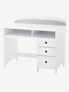 Schreibtisch Sirius, Arbeitshöhe 75 cm weiss