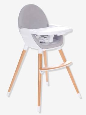 Mitwachsender Kinder Hochstuhl ,,TopSeat hellgrau