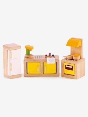 Puppenhaus-Küchenmöbel von HAPE mehrfarbig