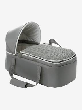 Softtragetasche für Babys stahlgrau