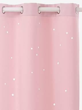 Verdunkelungsvorhang für Kinderzimmer rosa