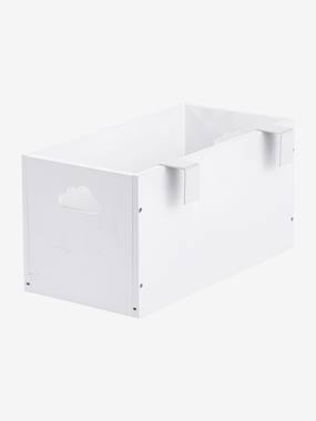 Aufbewahrungsbox für den Wickeltisch weiss