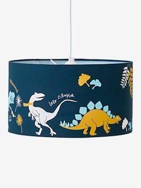Kinderzimmer Lampenschirm ,,Dinoland blau