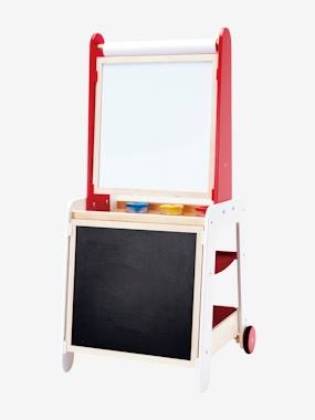 Kinderzimmer-Staffelei von HAPE rot/natur