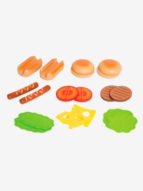 Hamburgers und Hot-Dogs HAPE mehrfarbig