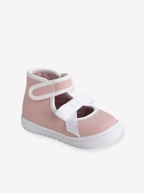 Sneakers für Baby Mädchen, Klett zartrosa