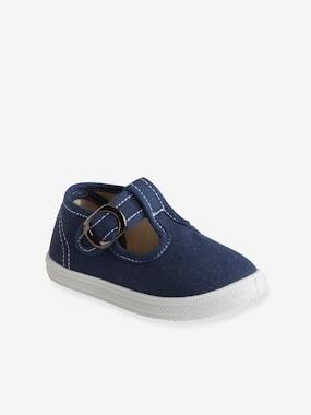 Luftige Lauflern-Sandalen für Baby Jungen marine