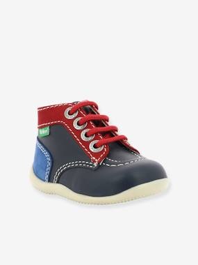 Leder-Boots Baby Jungen ,,Bonbon KICKERS® marine