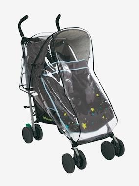 Regenverdeck für Kinderwagen transparent bedruckt