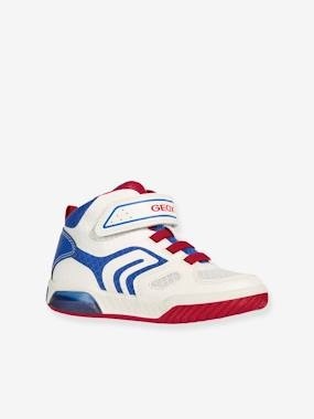 Sneakers für Jungen ,,Inek Boy A GEOX® weiss/blau/rot