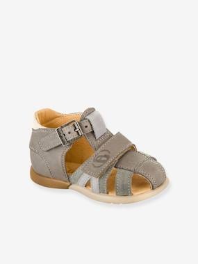Sandalen für Baby Jungen ,,Gulli babybotte® grau