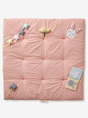 Baby Activity-Decke ,,Sweet fun rosa bedruckt