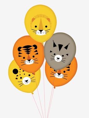 5 Luftballons MY LITTLE DAY Kindergeburtstag wilde tiere