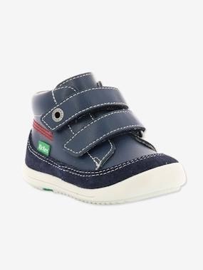 Leder-Boots Baby Jungen ,,Kimono KICKERS® marine