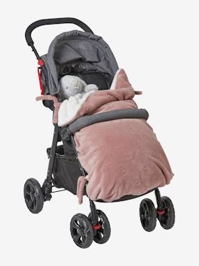Wendbare Babydecke rosa/herzen