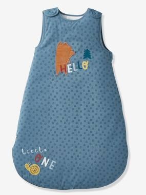 Baby Schlafsack ,,Bärenwald, Übergangszeit blaugrau