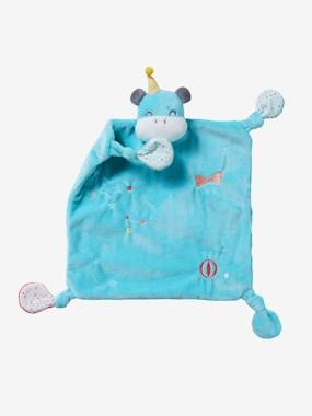 Baby Schmusetuch Nilpferd blau