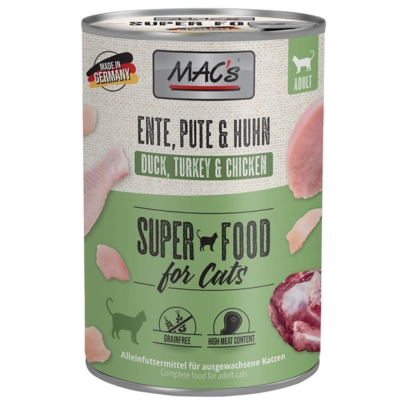 Sparpaket MAC´s Cat 24 x 400 g - Geflügelpaket