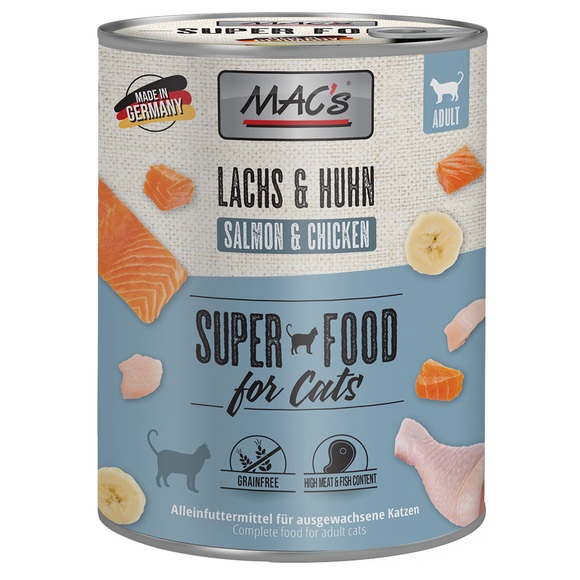 MAC´s Cat 12 x 800 g - Lachs & Huhn