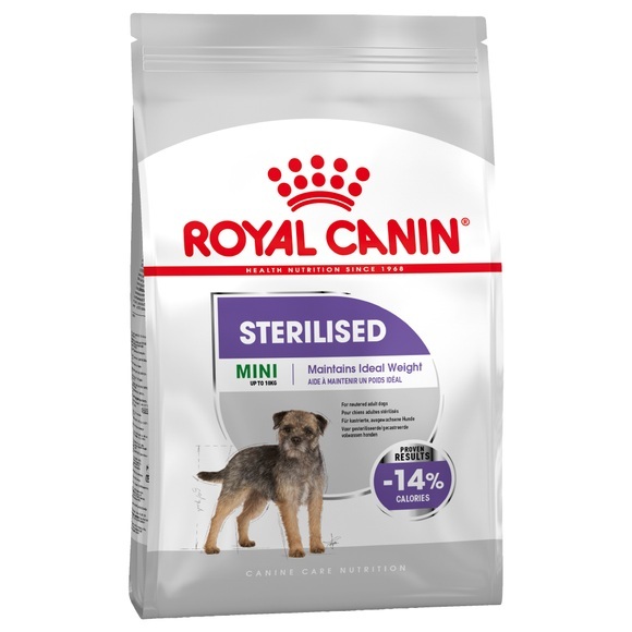 Royal Canin Mini Sterilised Trockenfutter für sterilisierte Hunde 3kg