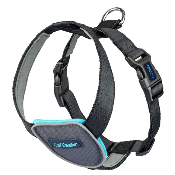 CarSafe Hundereisegeschirr, schwarz - Grösse XS: 40 - 52 cm Brustumfang